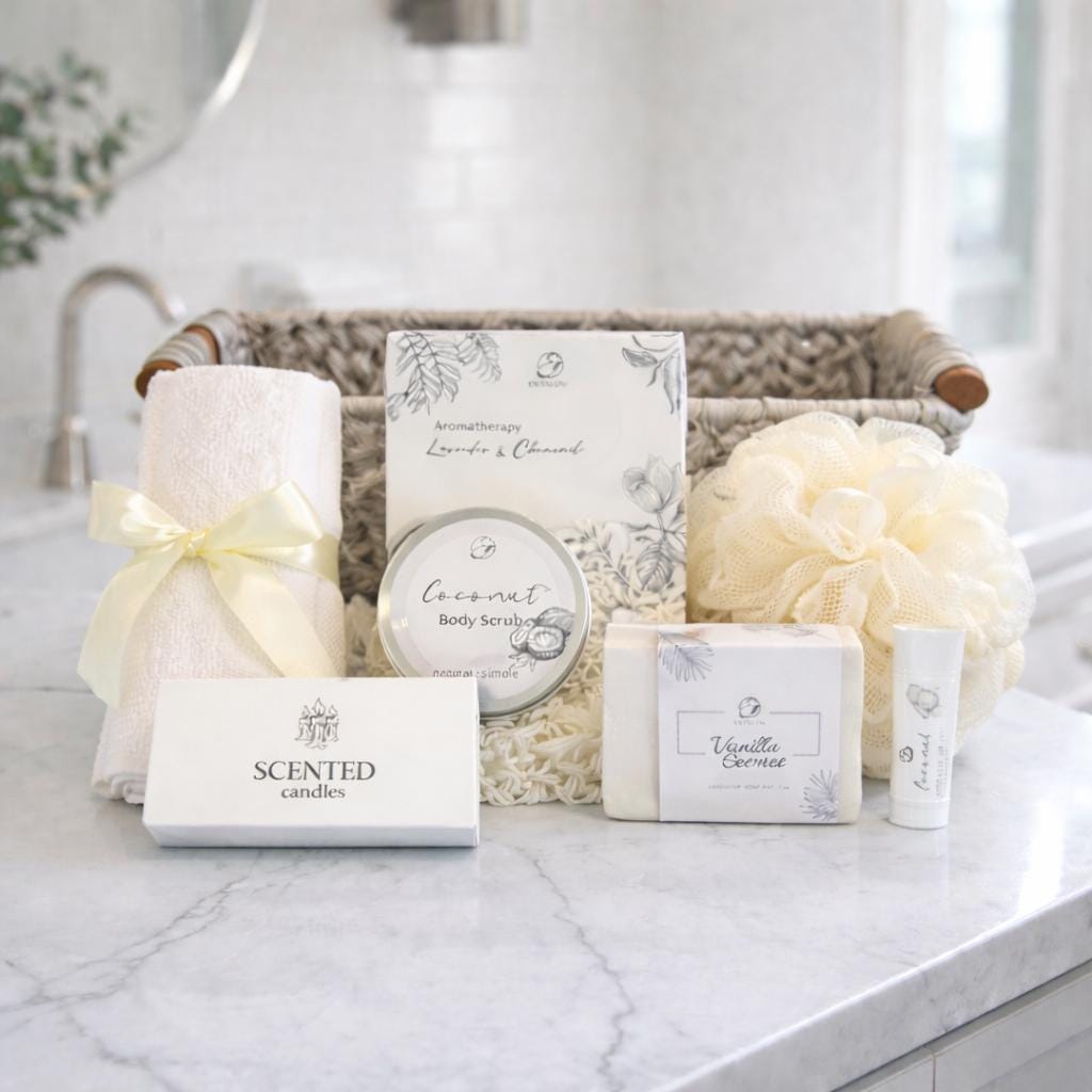 Vanilla Coconut Spa Gift Basket