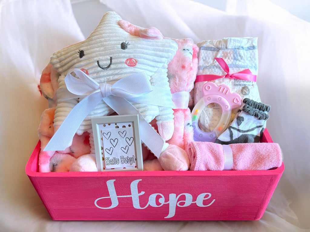 Baby Girl Gift Basket