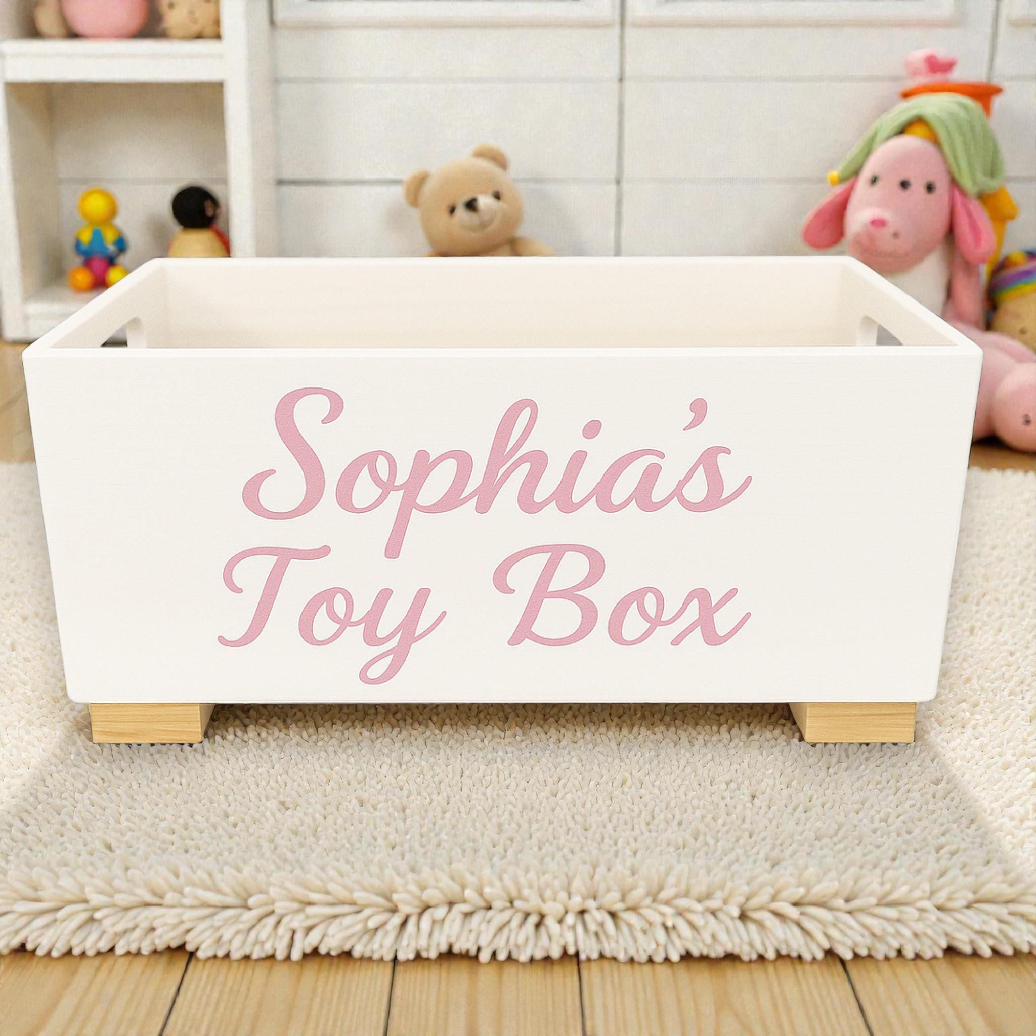 Kids Personalized Toy & Book Bin