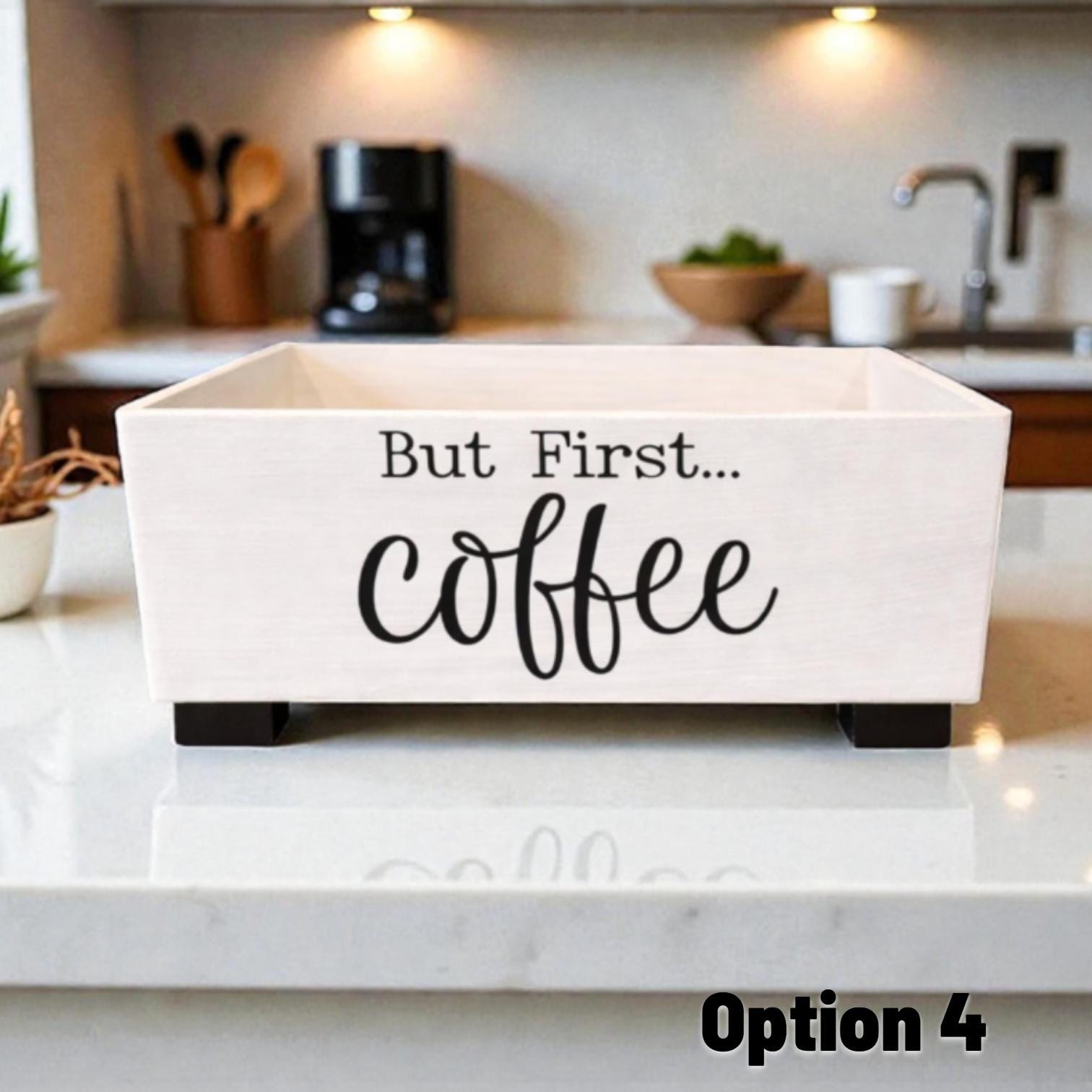 Coffee Bar Organizer