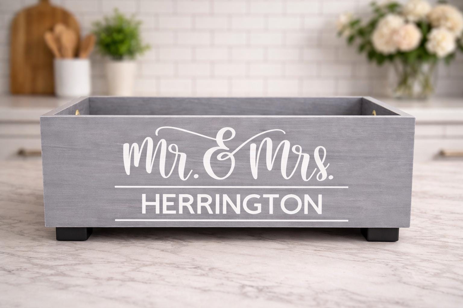 Personalized Wedding Card Box
