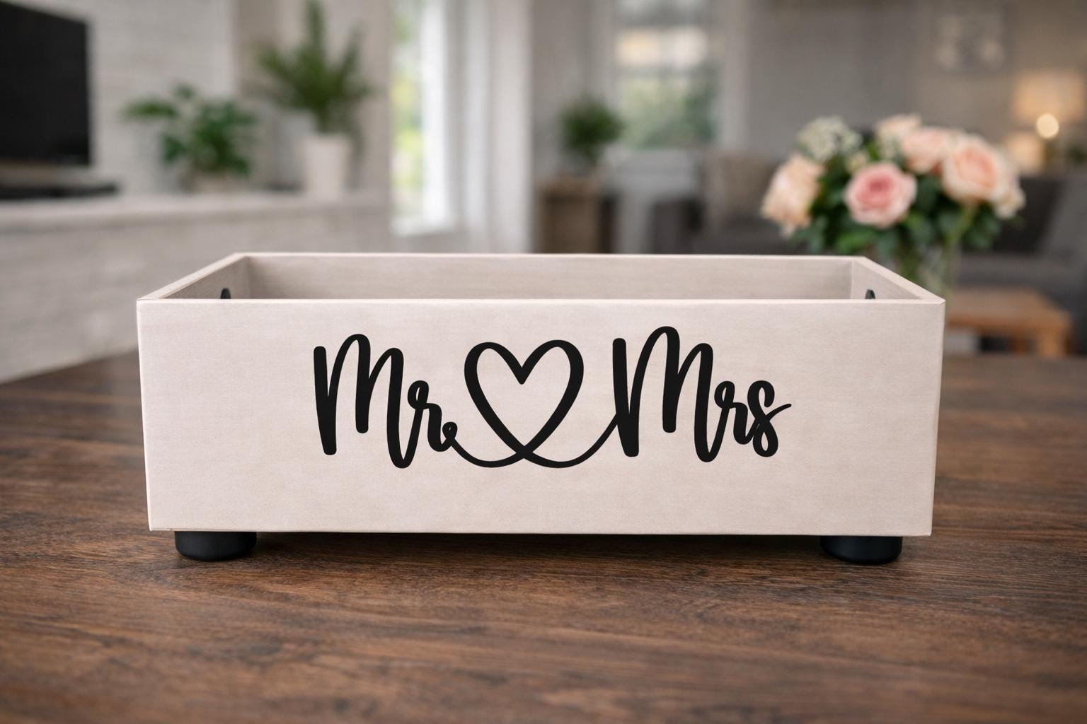 Personalized Wedding Card Box