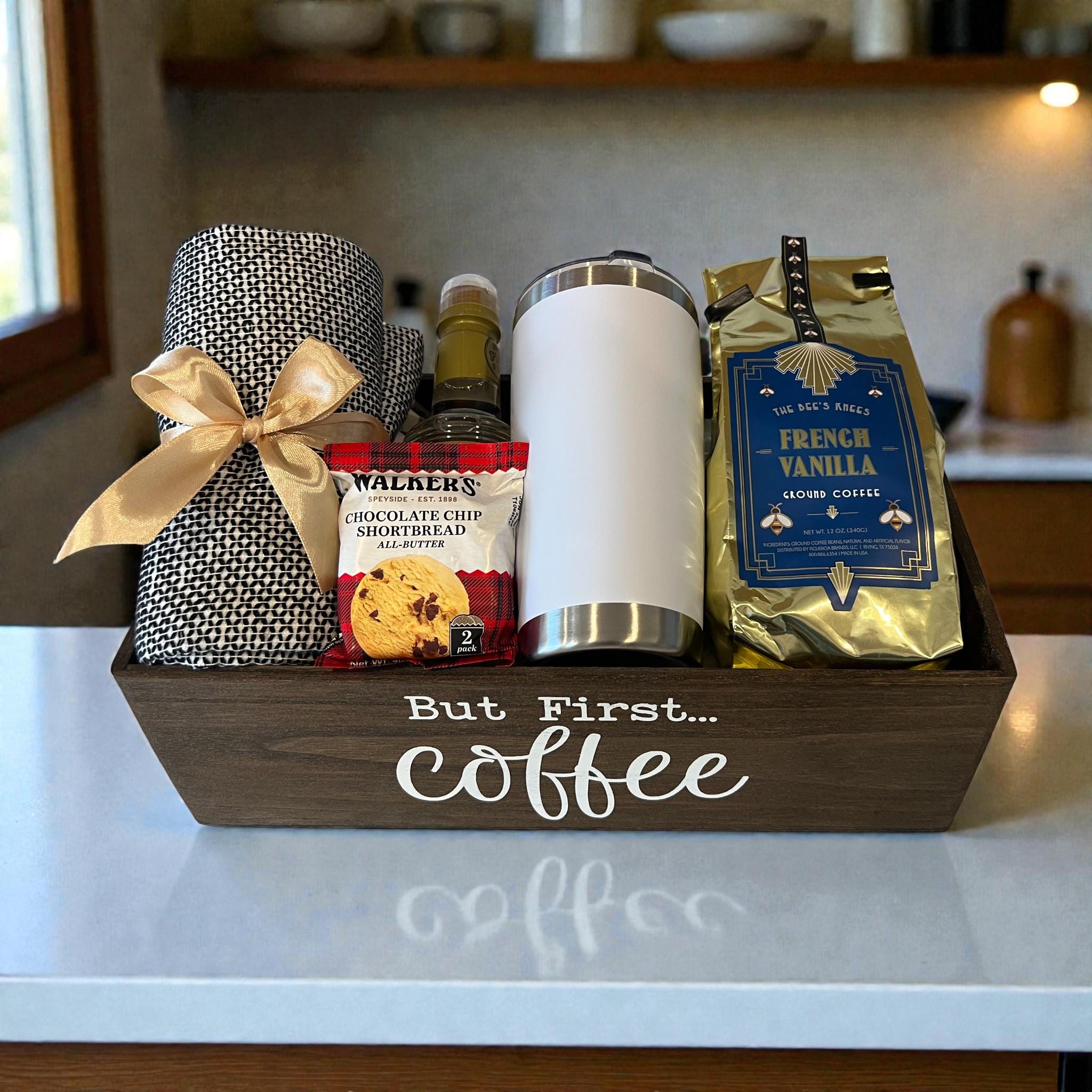 Coffee Lover Housewarming Basket