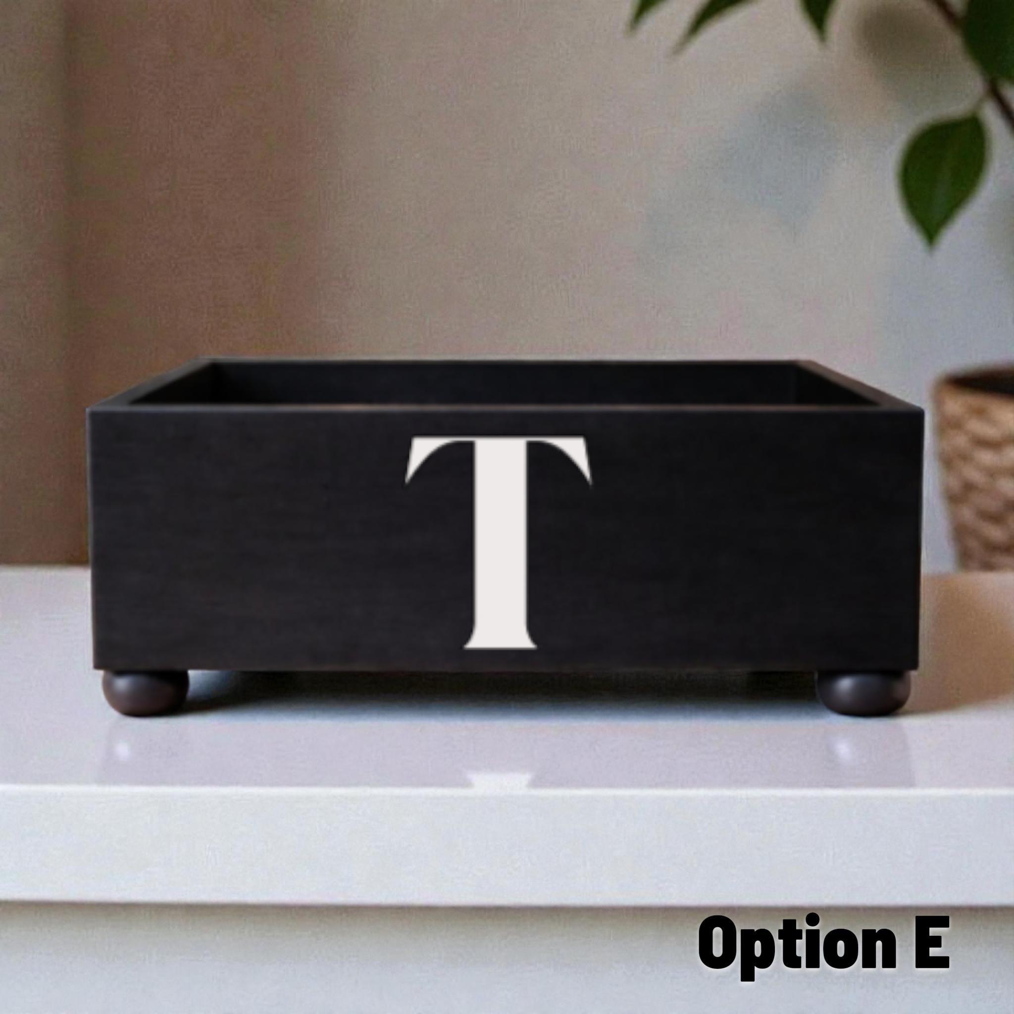 Minimalist Monogram Box