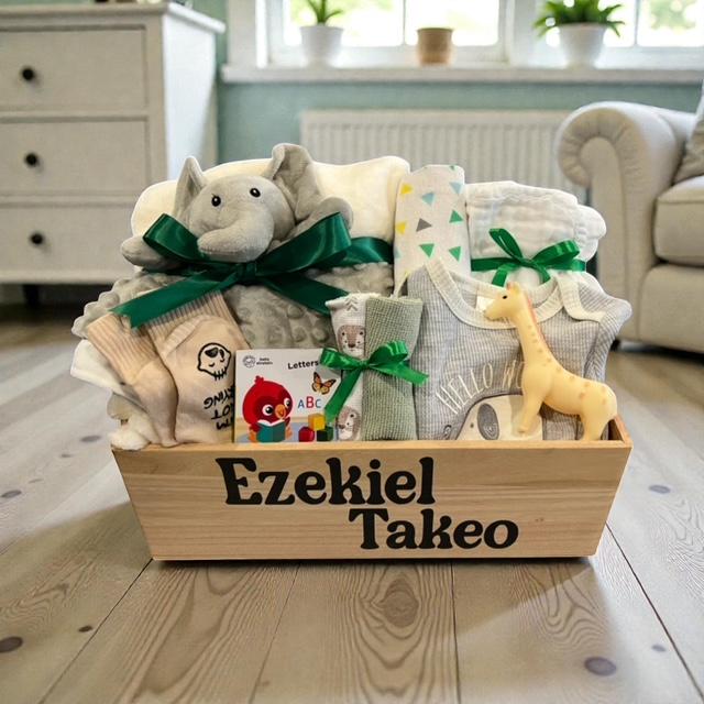 New Baby Boy Gift Box