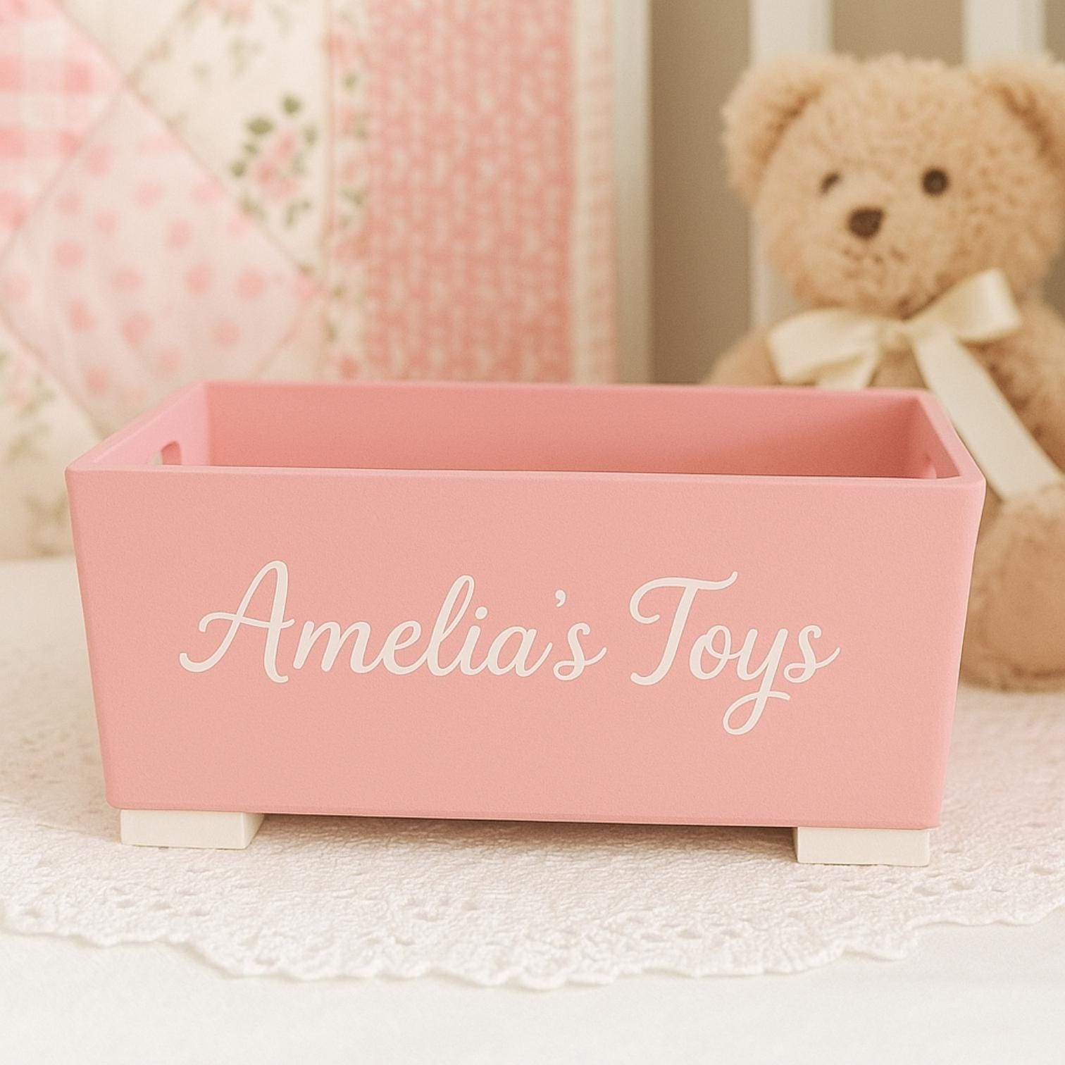 Kids Personalized Toy & Book Bin