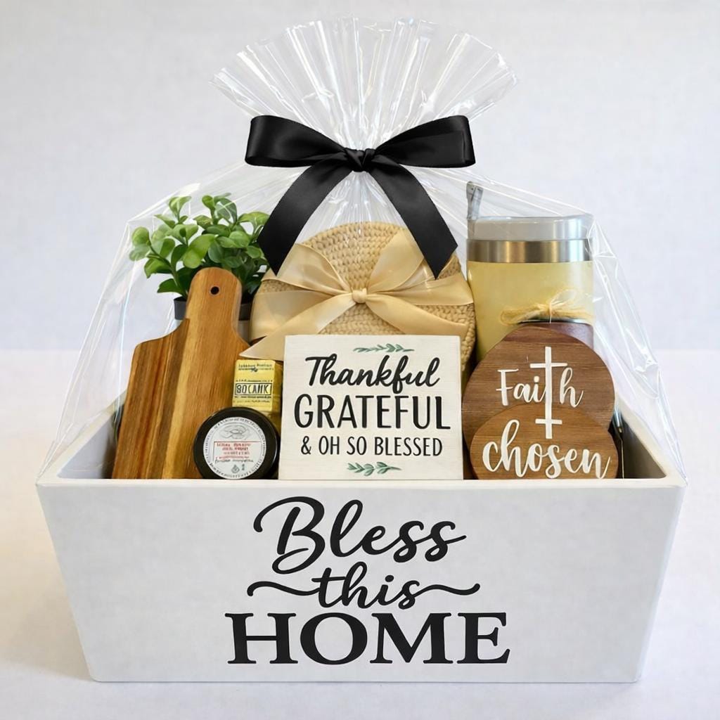Christian Housewarming Gift Basket