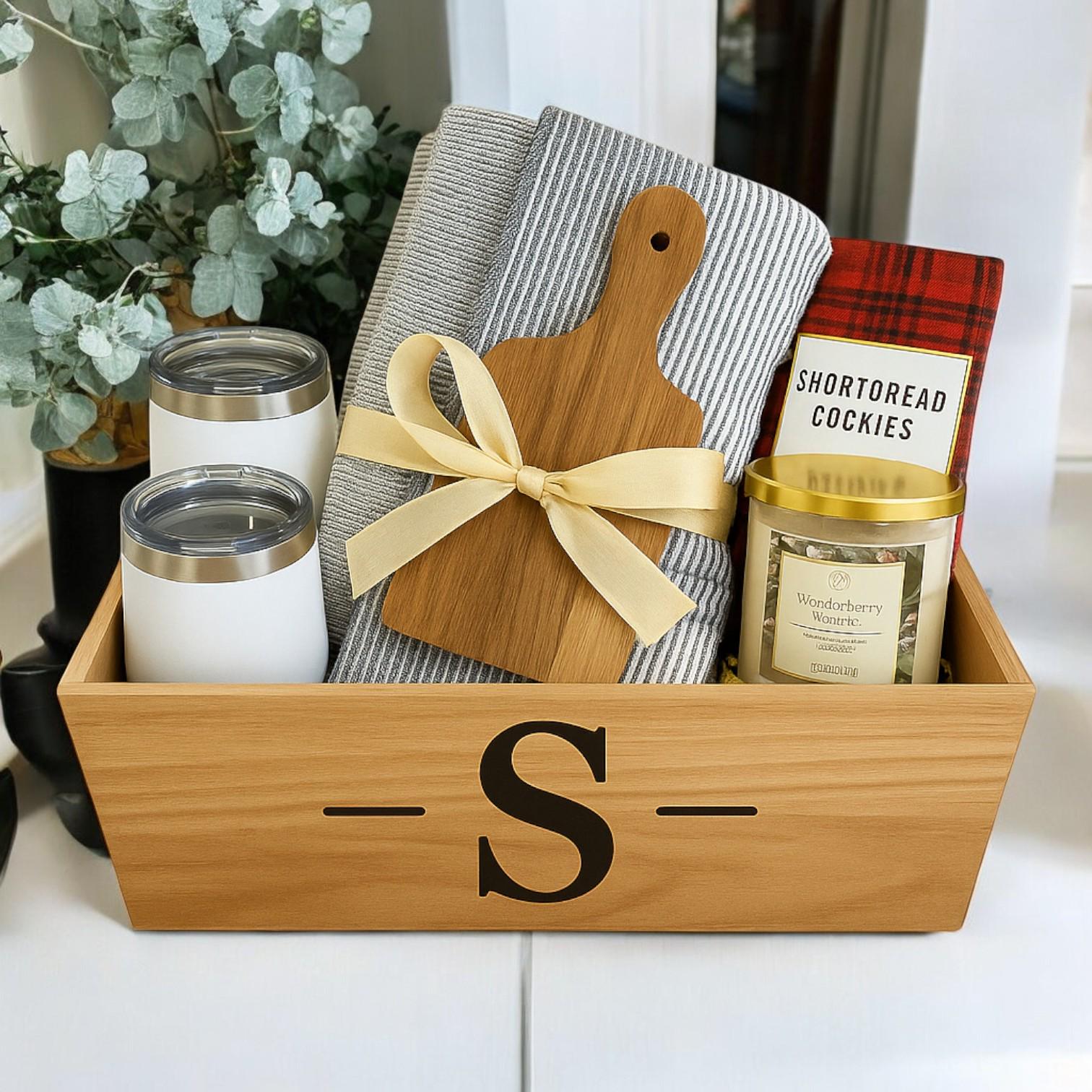 Boho Housewarming Gift Basket