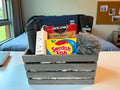 Personalized Dorm Room Gift Crate