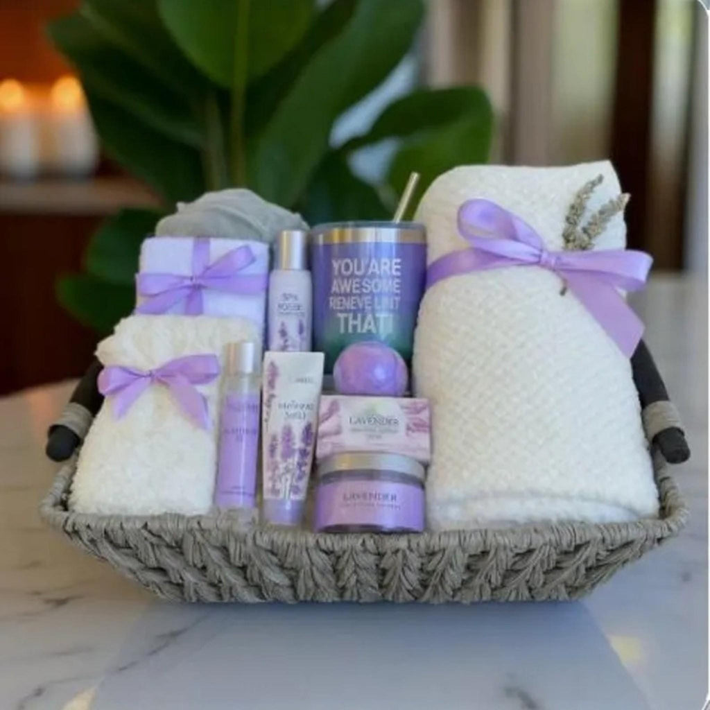 Luxury Lavender Spa Gift Basket