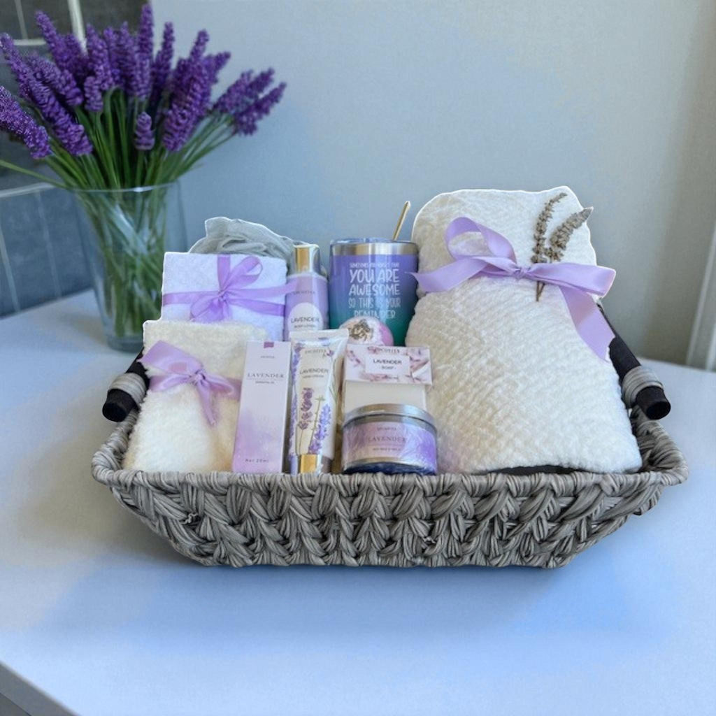 Luxury Lavender Spa Gift Basket