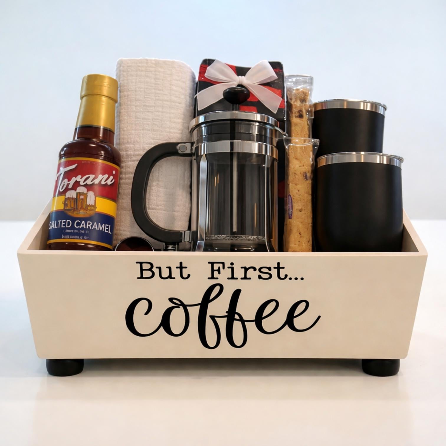Coffee Lover Housewarming Basket