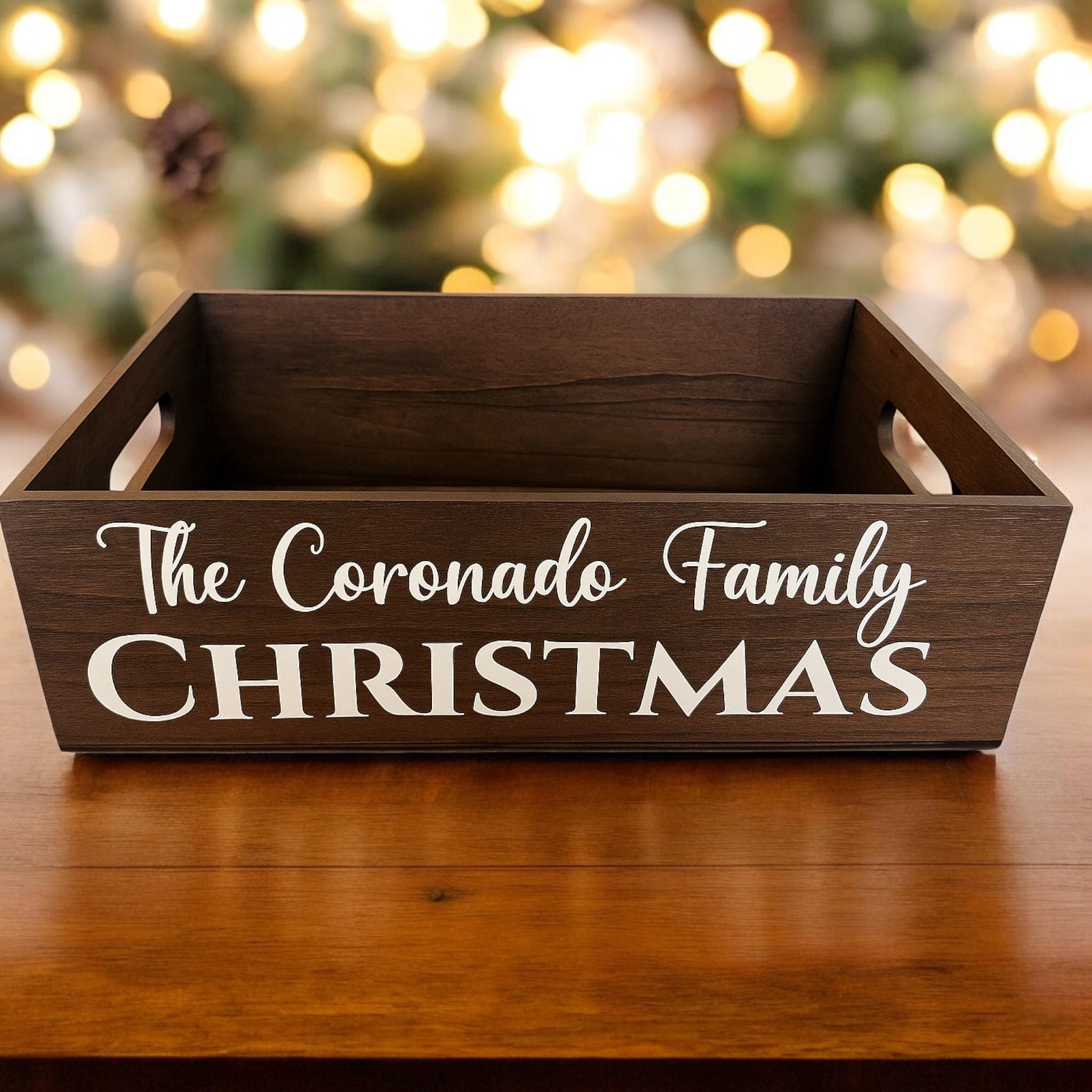 Christmas Mantel Box