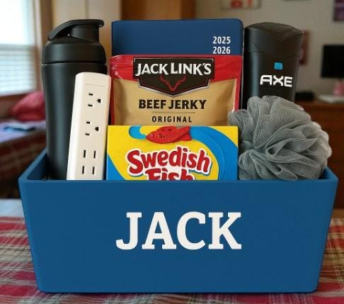 College Care Package for Him