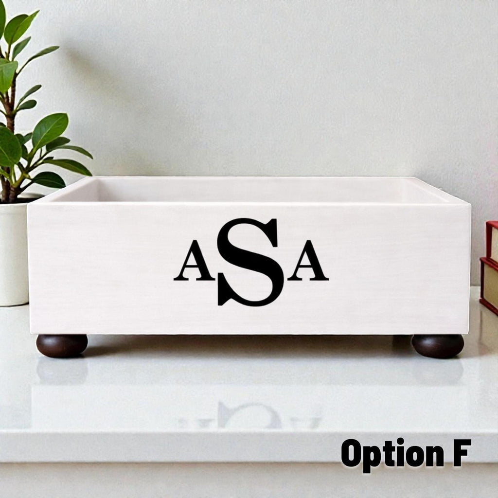 Minimalist Monogram Box