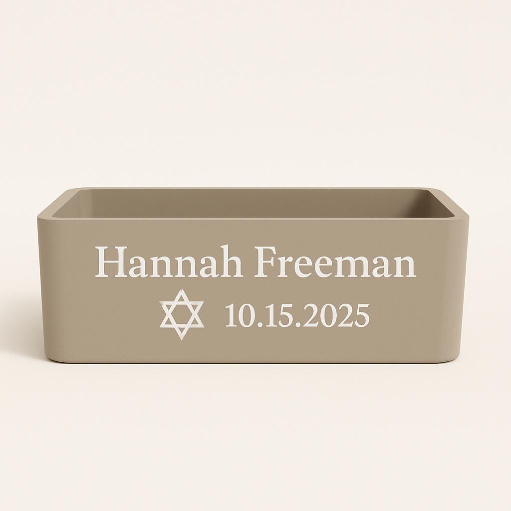 Bar/Bat Mitzvah Keepsake Box