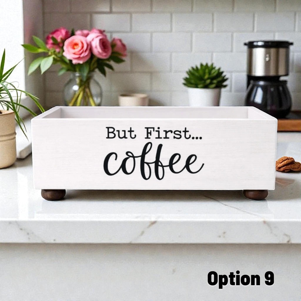Coffee Bar Organizer