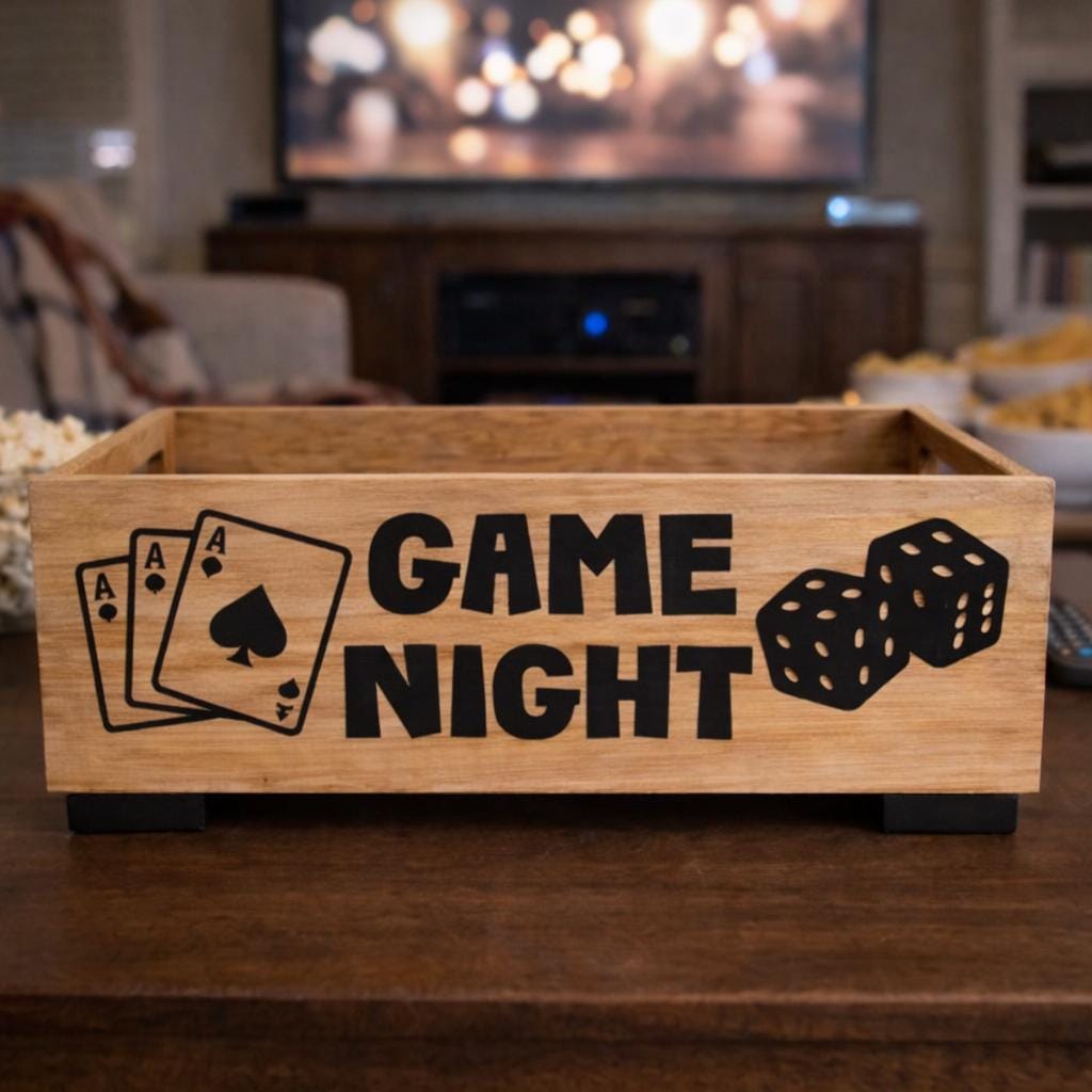 Game Night Wooden Box
