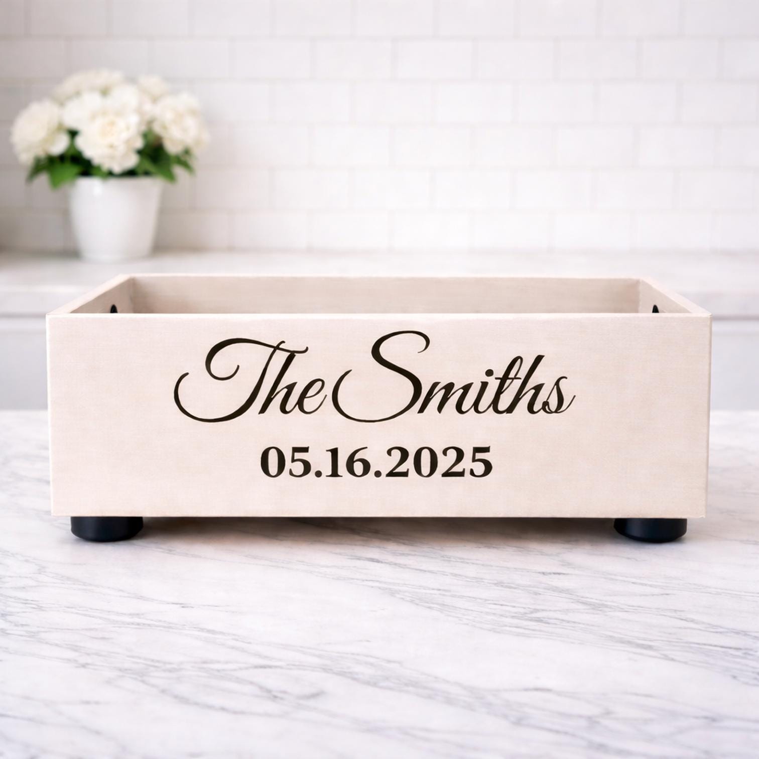 Personalized Wedding Card Box
