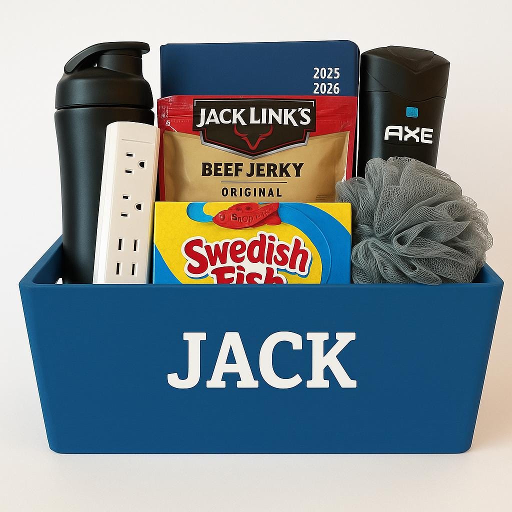 College Care Package for Him