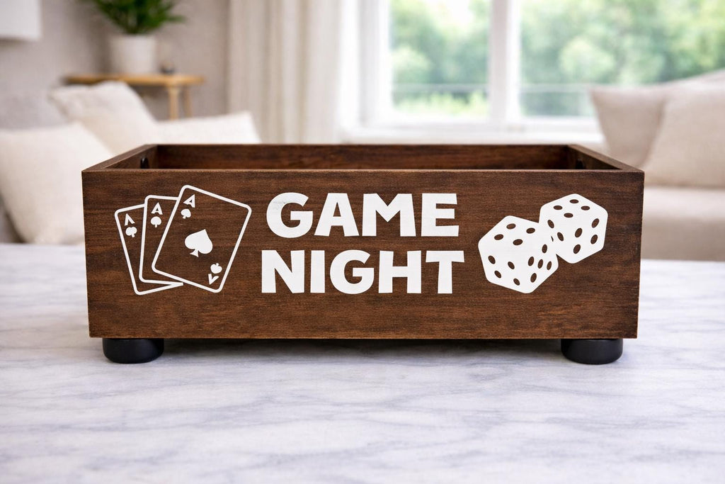 Game Night Wooden Box