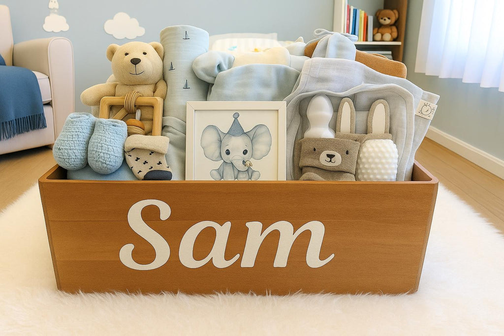 Luxury Baby Boy Gift Basket