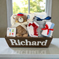 Newborn Baby Boy Gift Basket