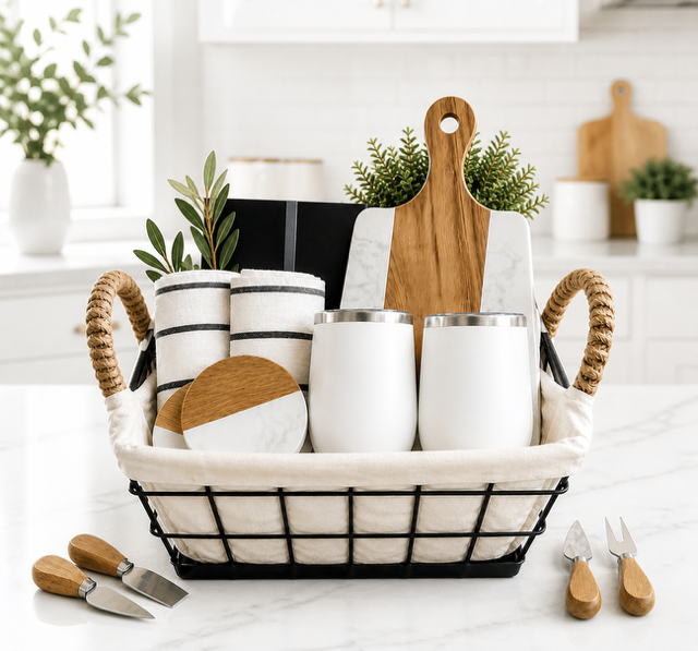 Charcuterie Gift Basket:
