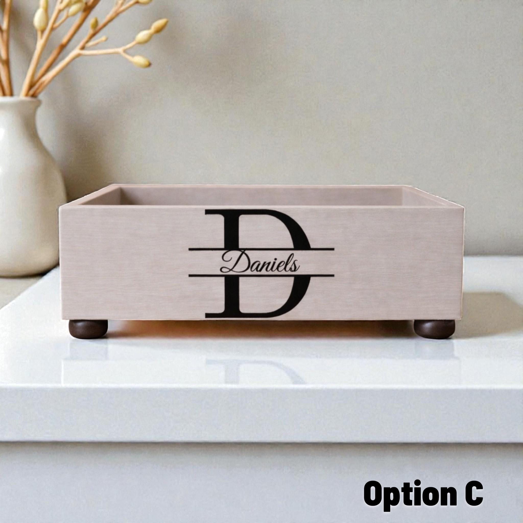Minimalist Monogram Box