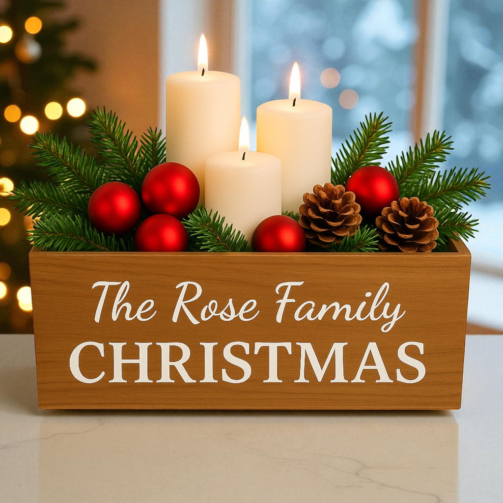 Christmas Mantel Box