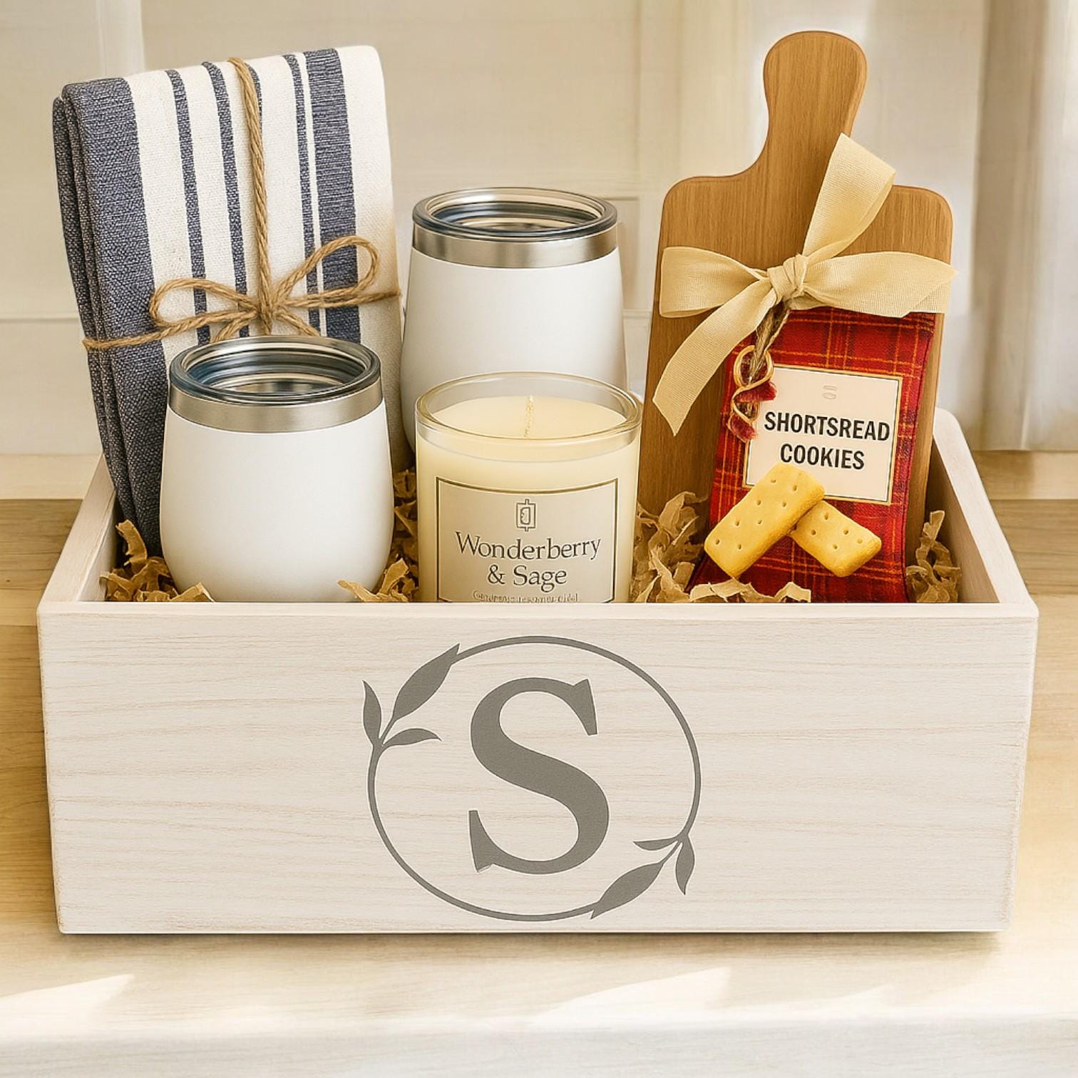 Boho Housewarming Gift Basket