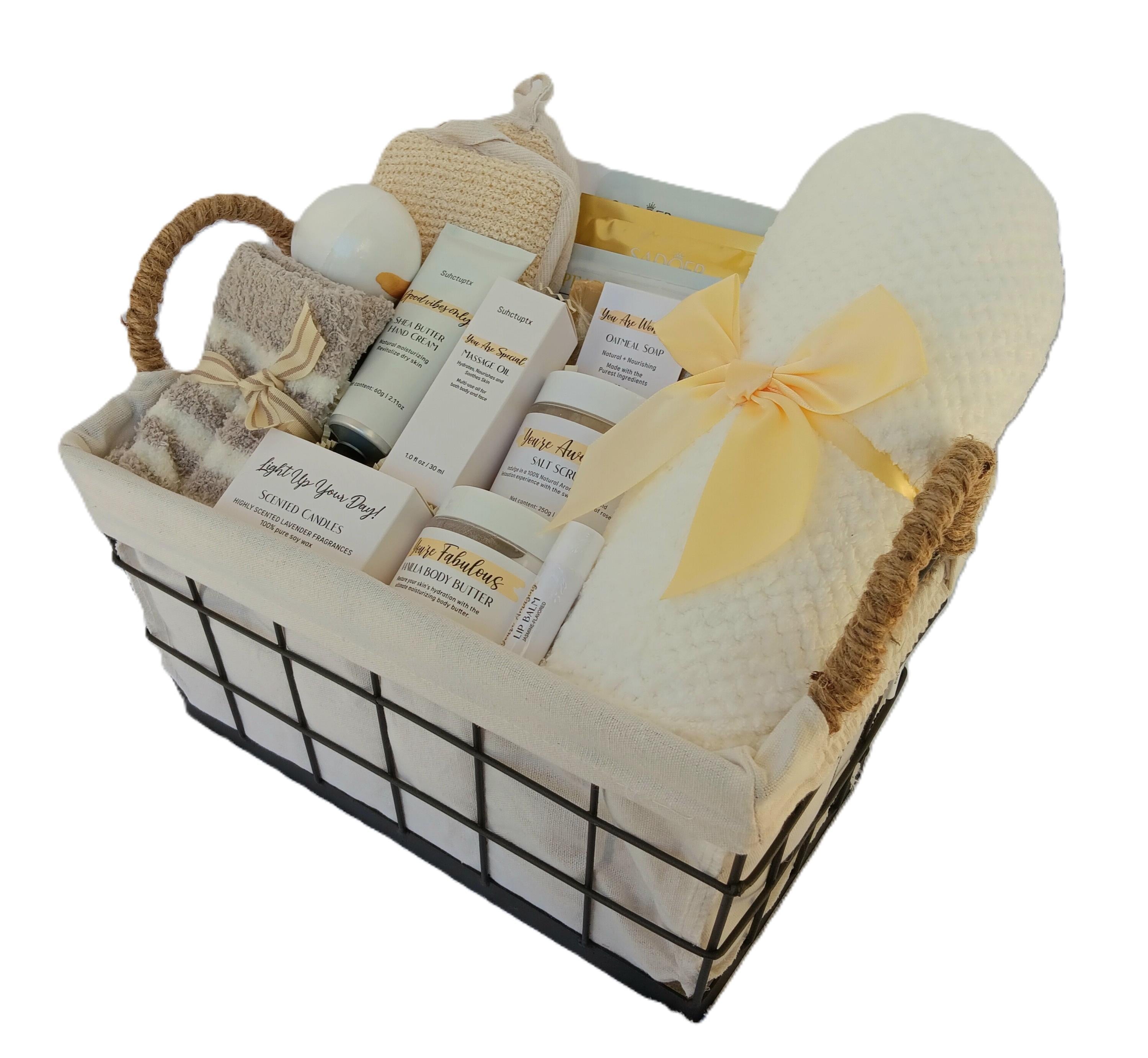 Deluxe Spa Gift Basket for Women