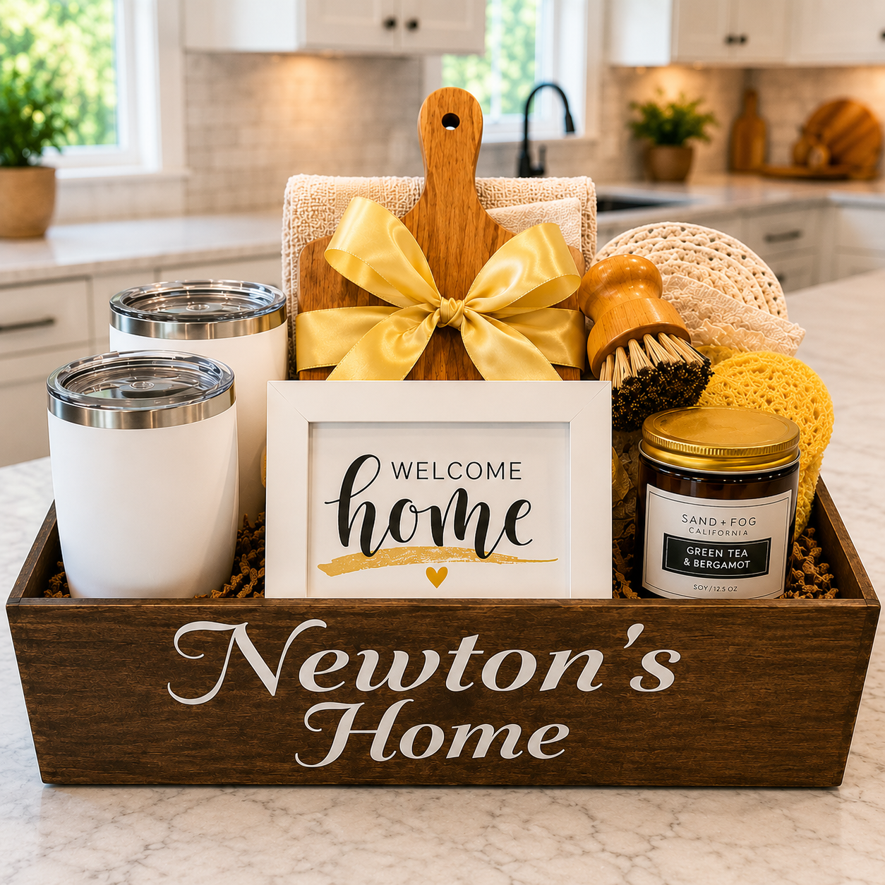 Personalized Housewarming Gift Box