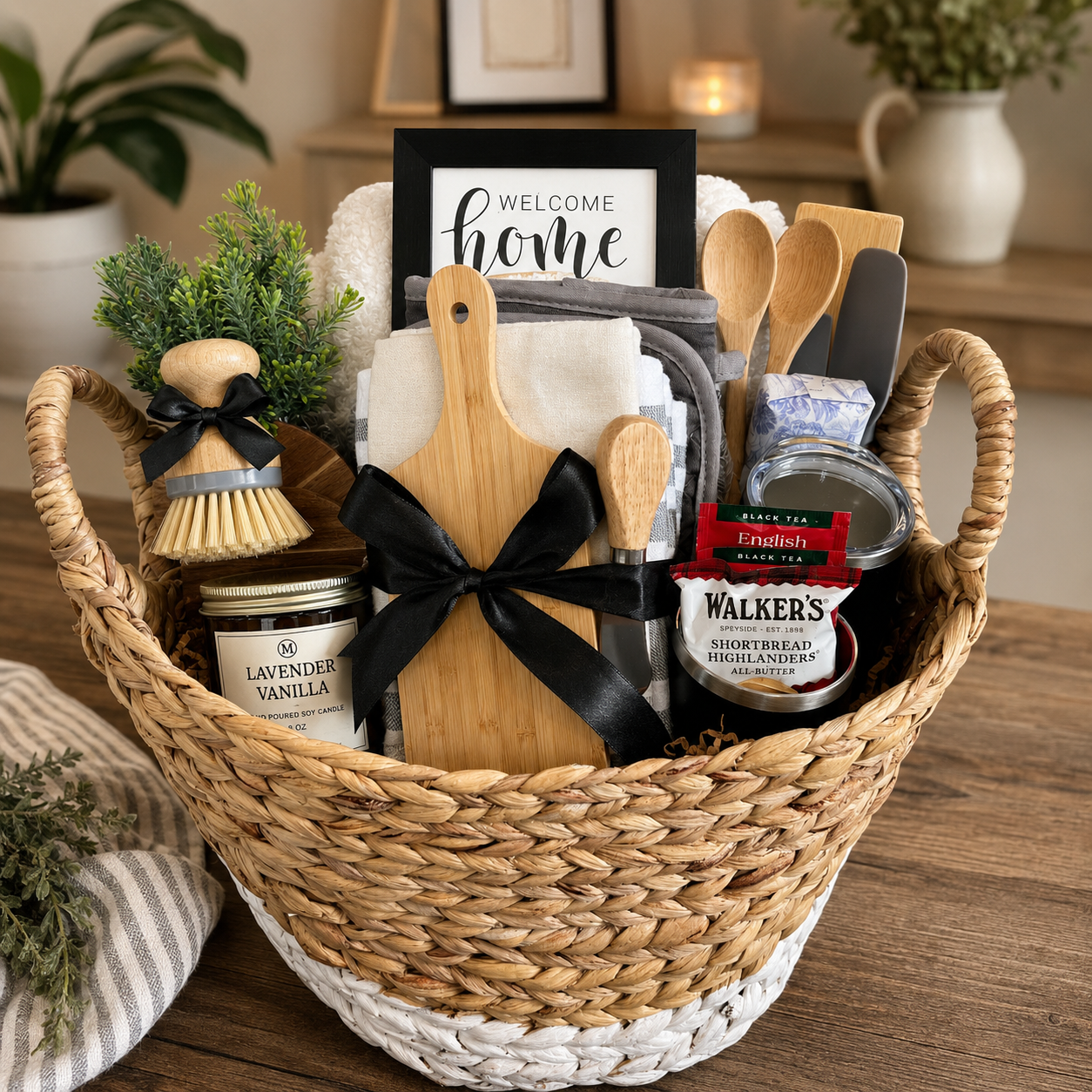 Luxury Housewarming Gift Basket