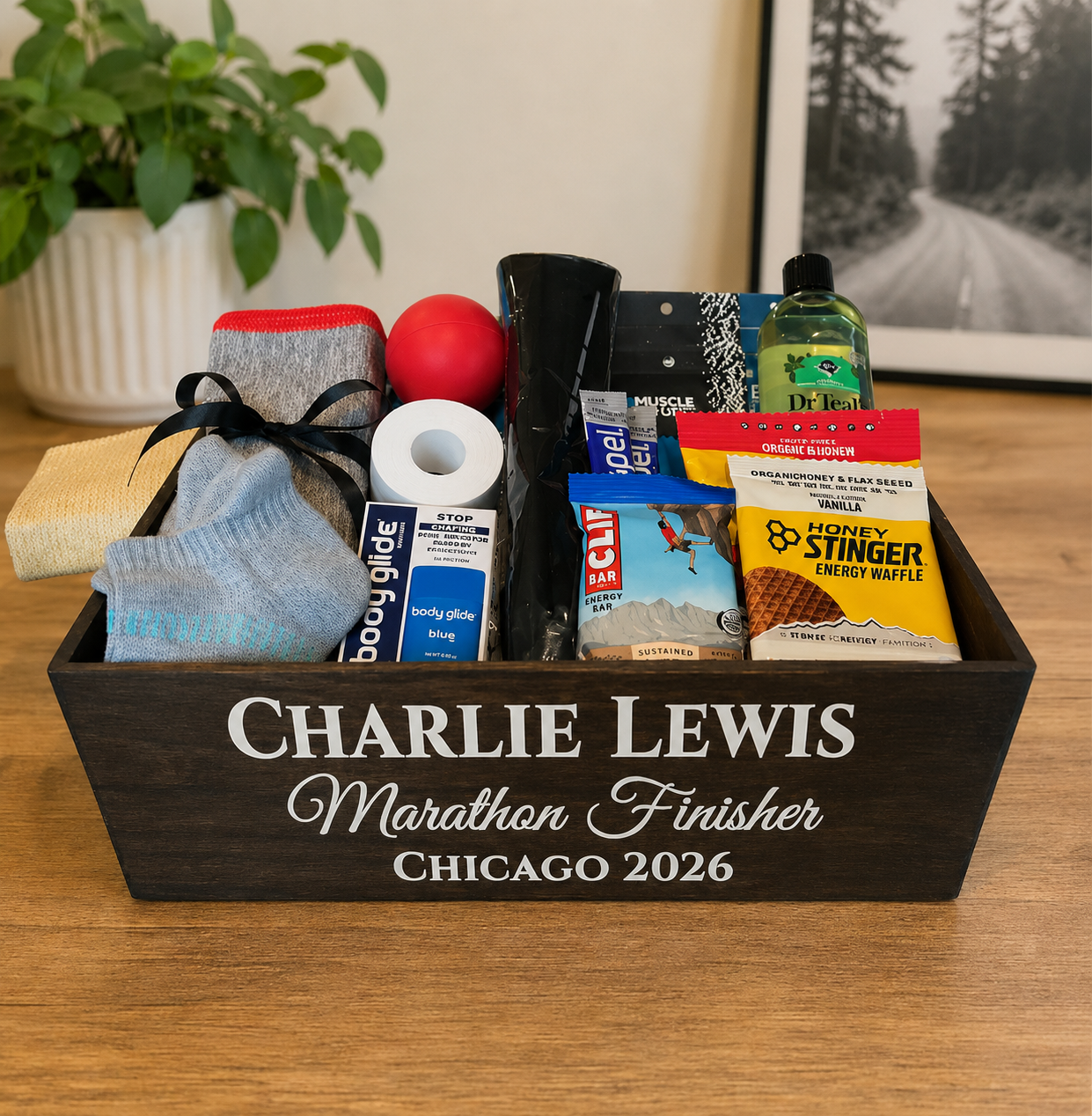 Personalized Runner Gift Box