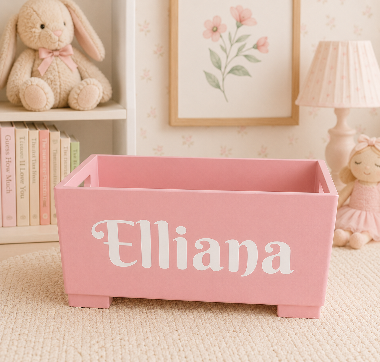 Kids Personalized Toy & Book Bin