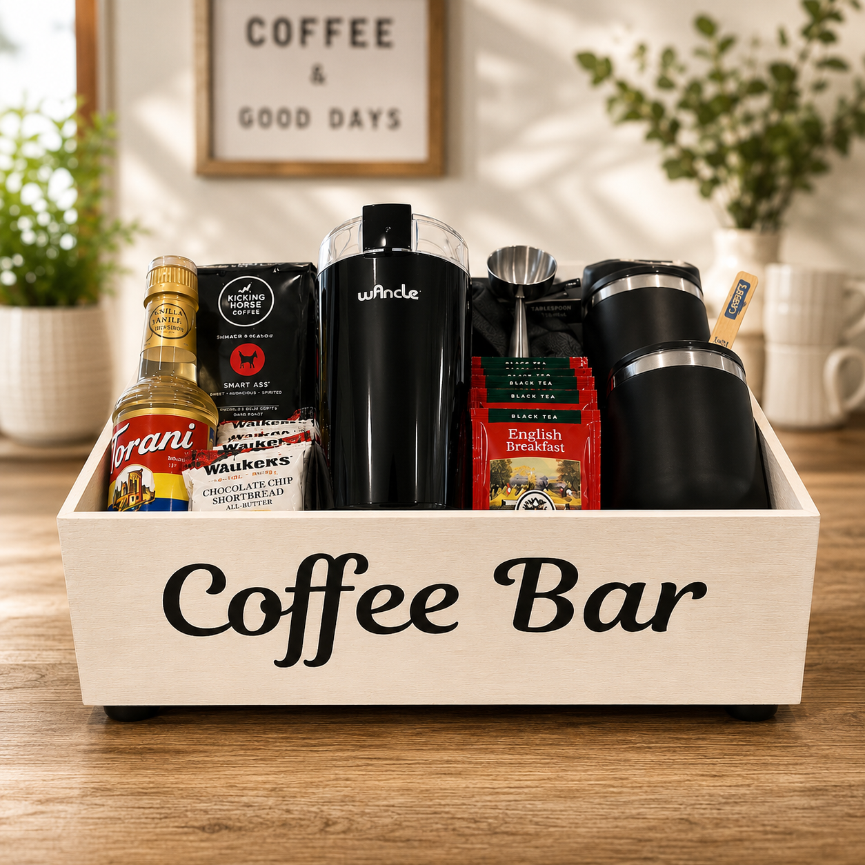 Coffee Lover Housewarming Basket
