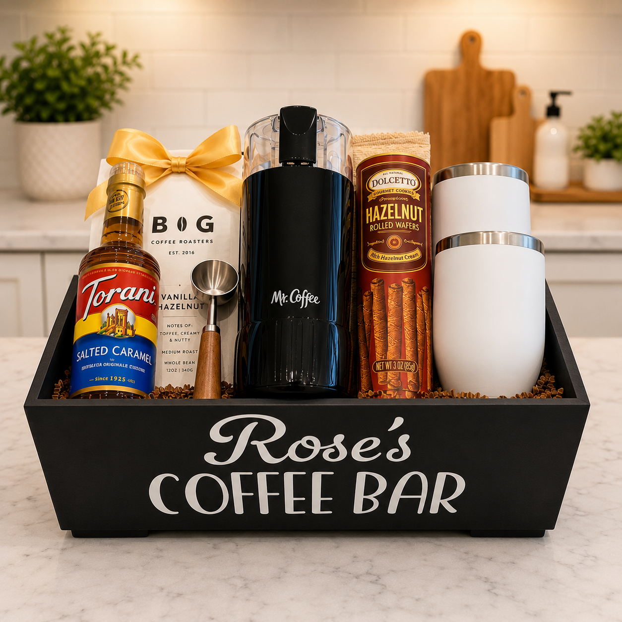 Coffee Lover Housewarming Basket
