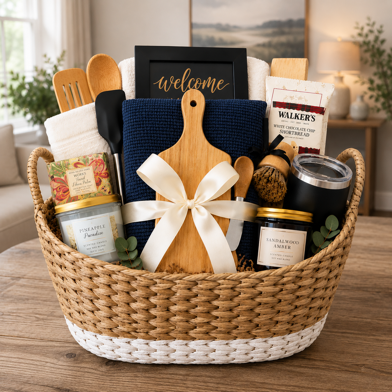 Luxury Housewarming Gift Basket