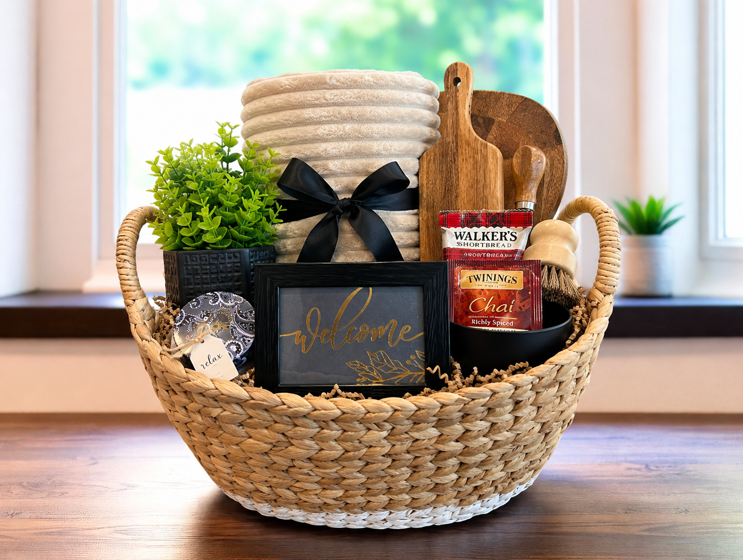 Luxury Housewarming Gift Basket