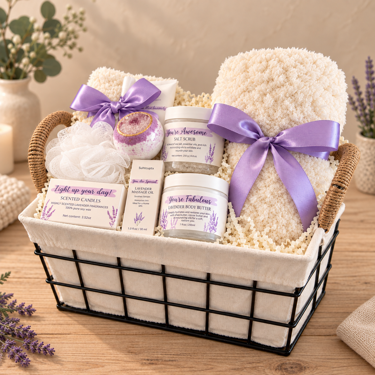 Birthday Spa Pamper Gift Set for Her