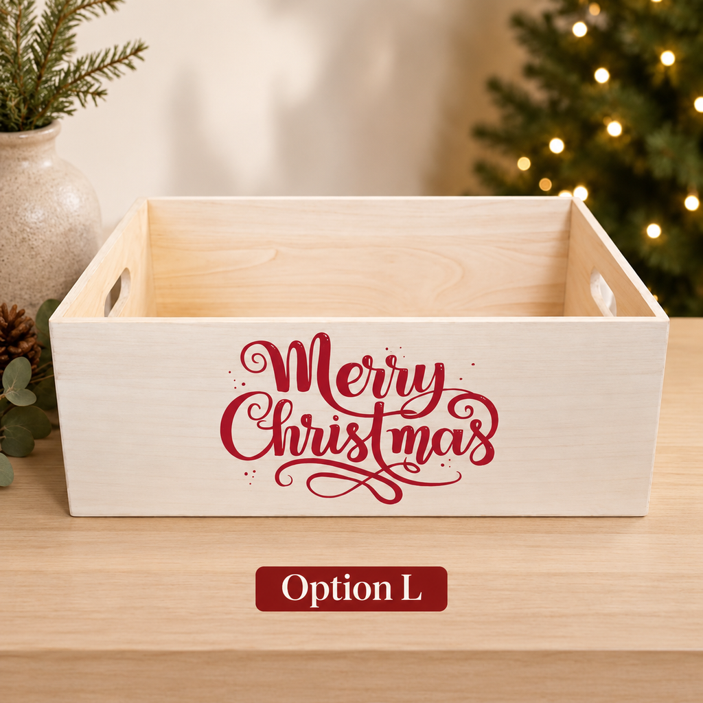 Christmas Card Storage Box