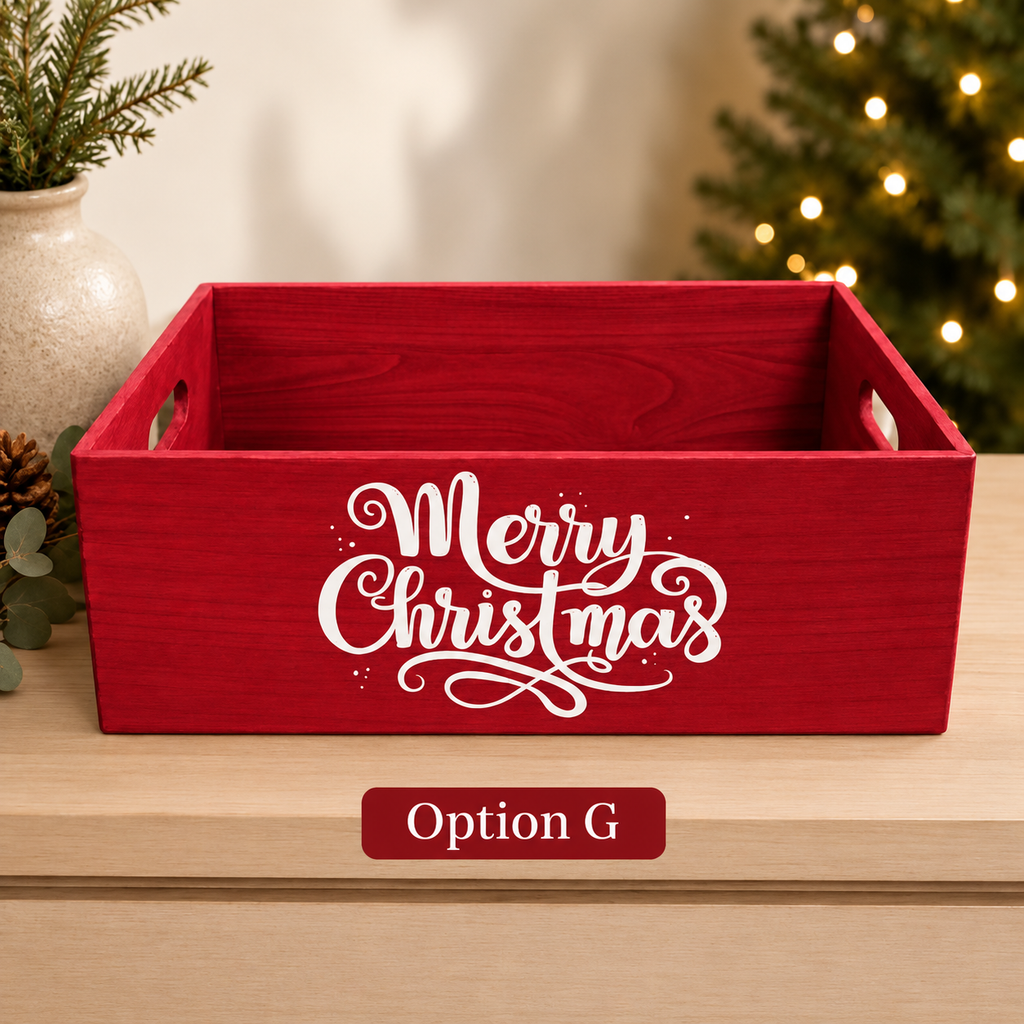 Christmas Card Storage Box