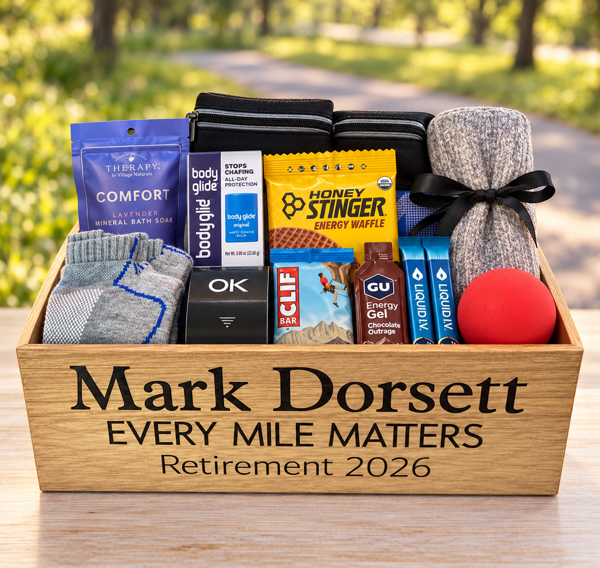 Personalized Runner Gift Box