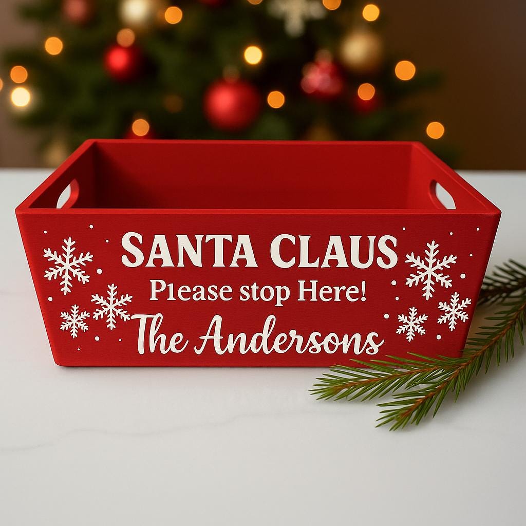 Christmas Mantel Box