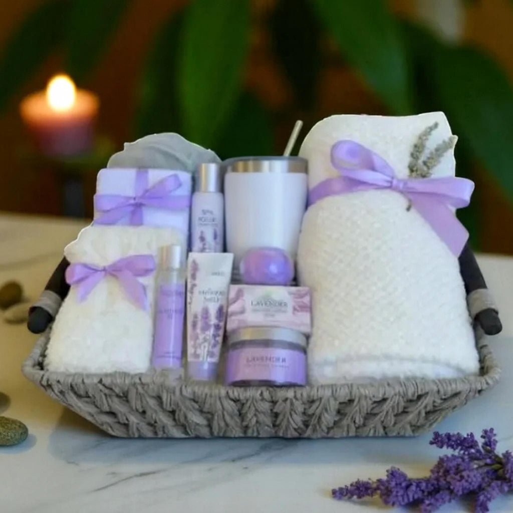 Luxury Lavender Spa Gift Basket