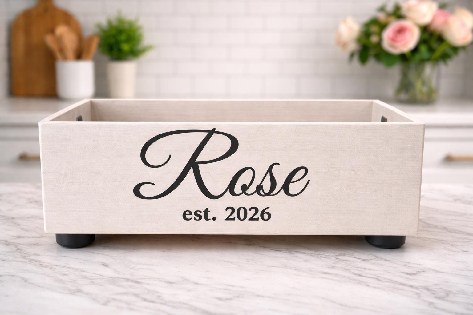 Personalized Wedding Card Box