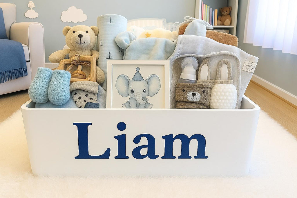 Luxury Baby Boy Gift Basket