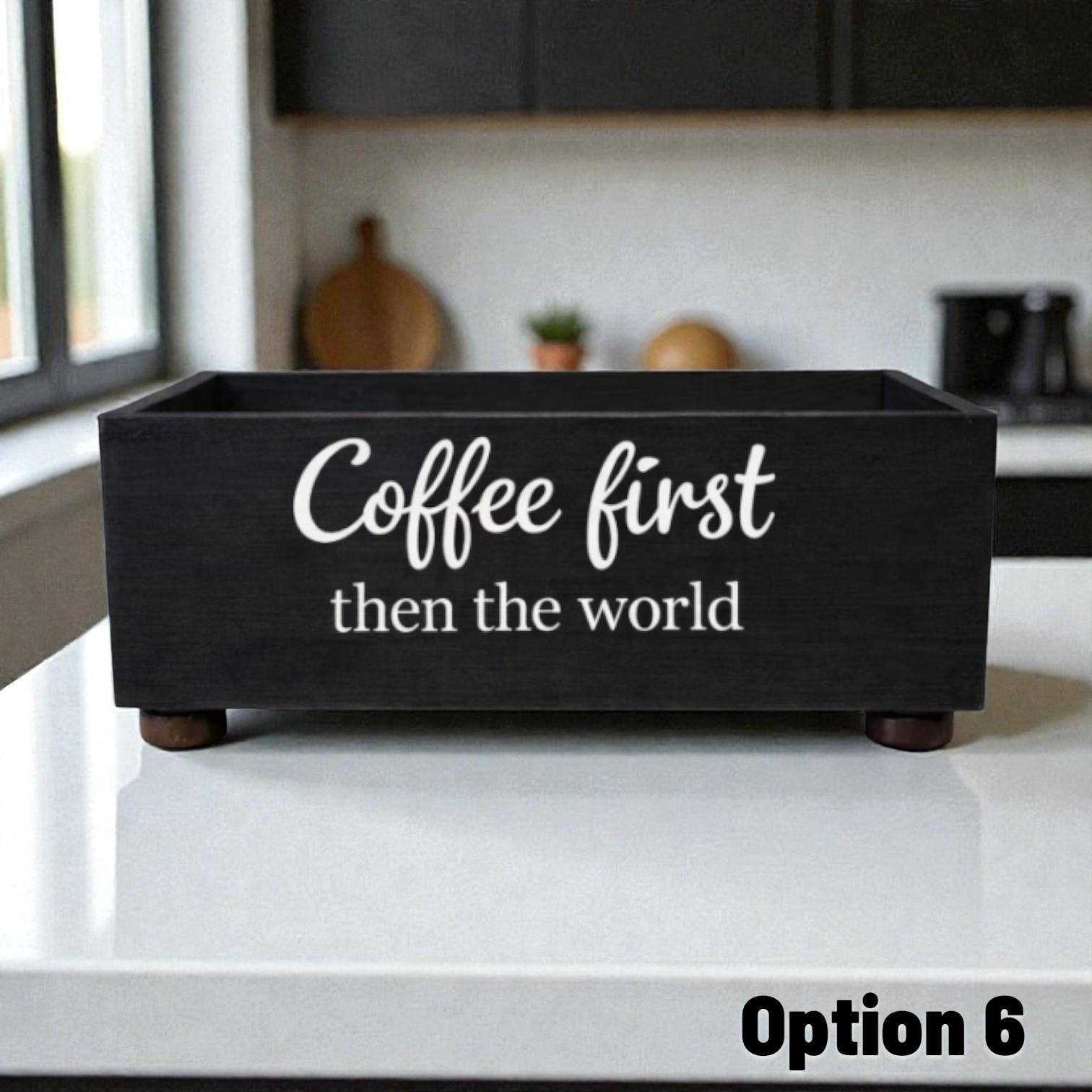 Coffee Bar Organizer