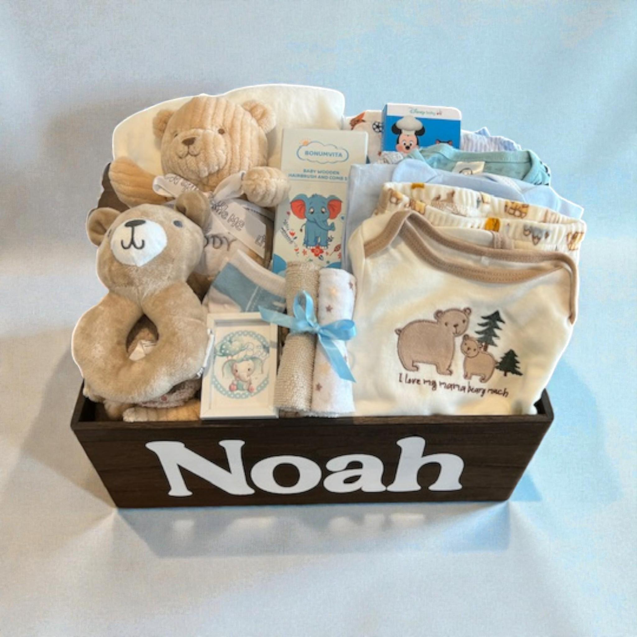 Luxury Baby Boy Gift Basket